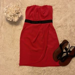 Pink Express strapless dress